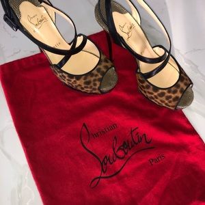 Christian Louboutins Leopard Heels